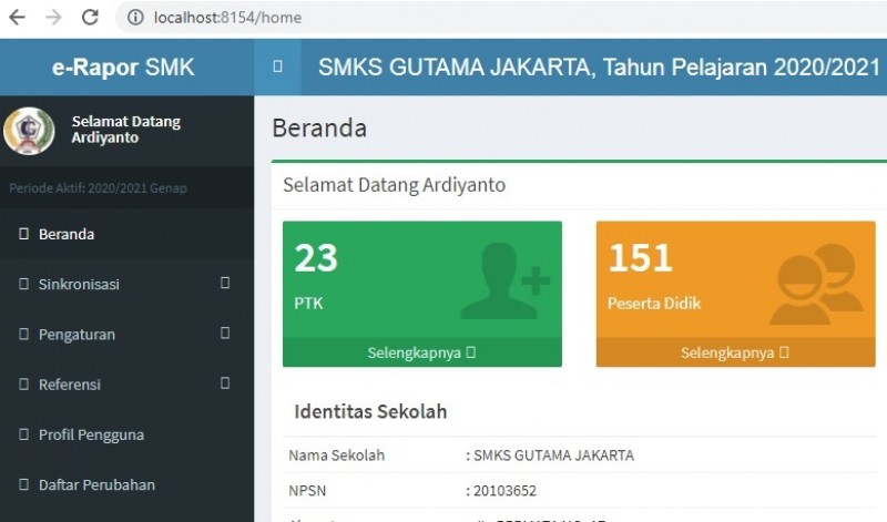 e-Raport SMK Gutama