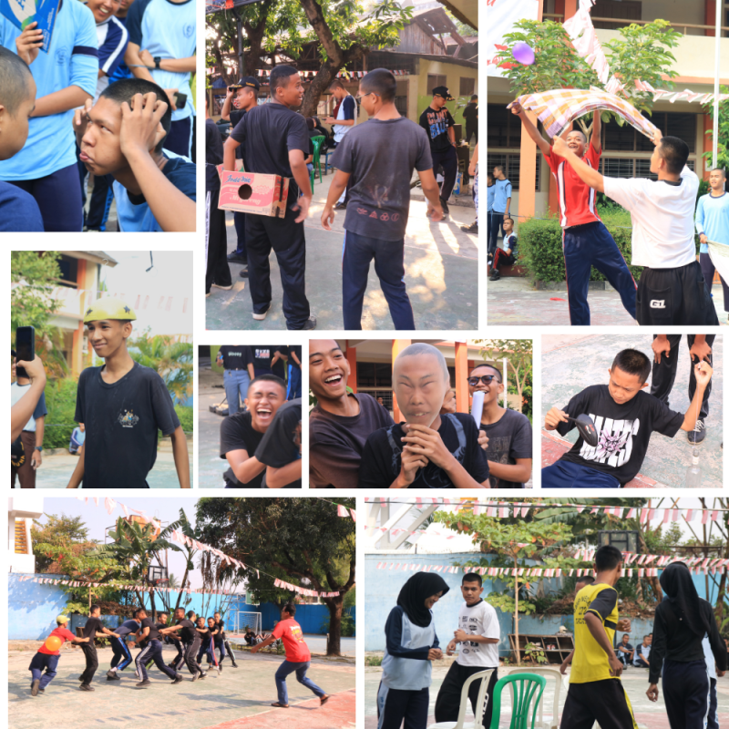 KEGIATAN SISWA/I SMK GUTAMA MENGIKUTI LOMBA DALAM RANGKA HUT RI KE - 81